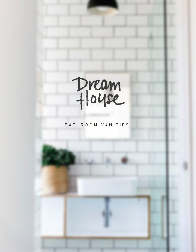 dream house | bathroom vanity | almost makes perfect