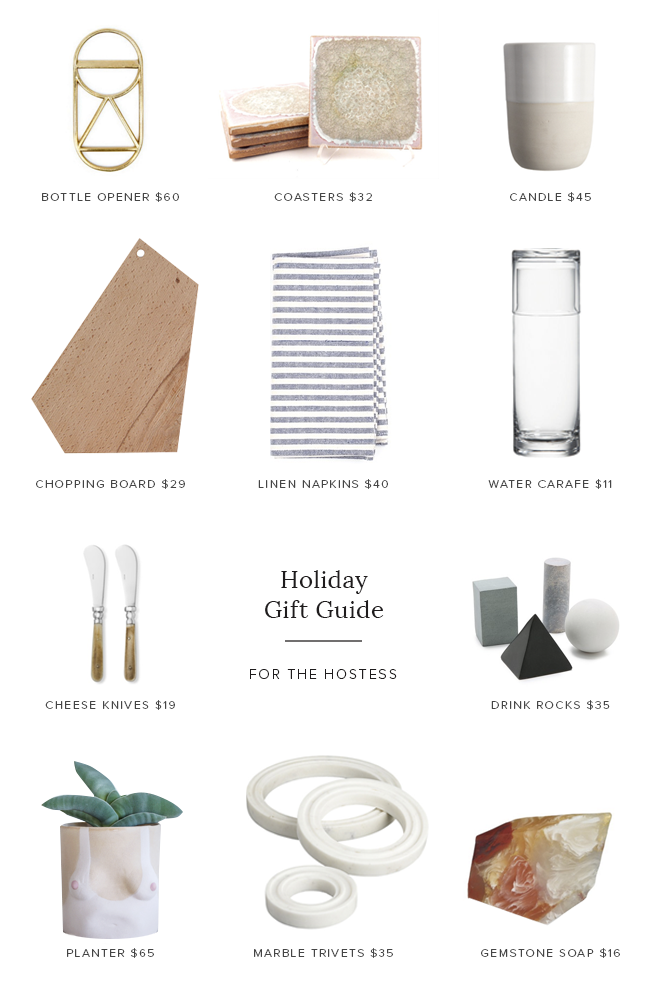 gift guide for the hostess | almost makes perfect