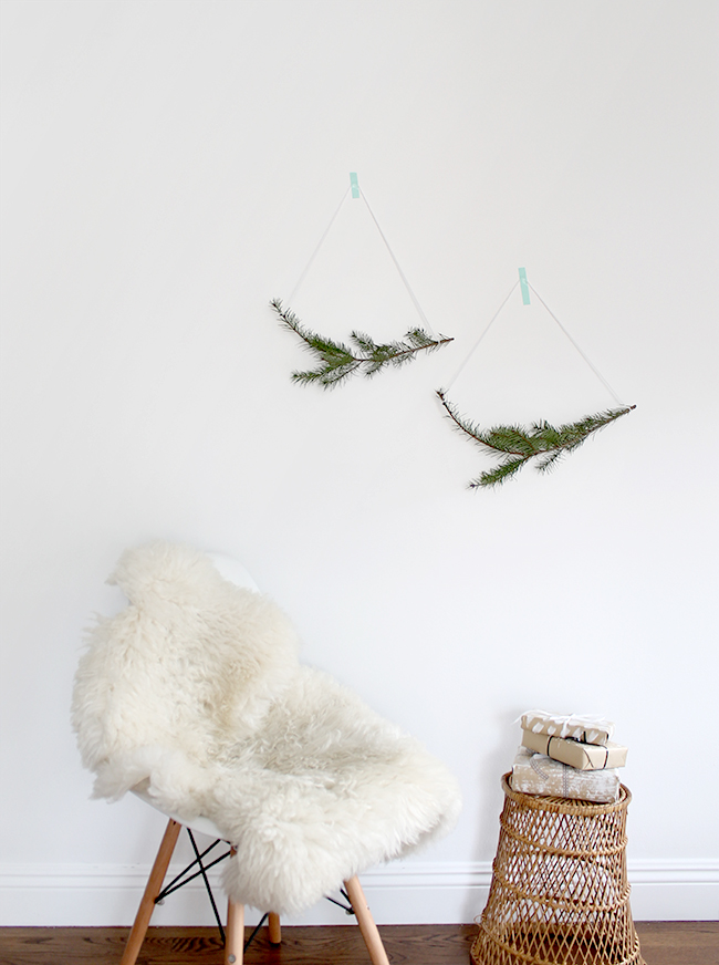 DIY 30 second holiday garland | almost makes perfect