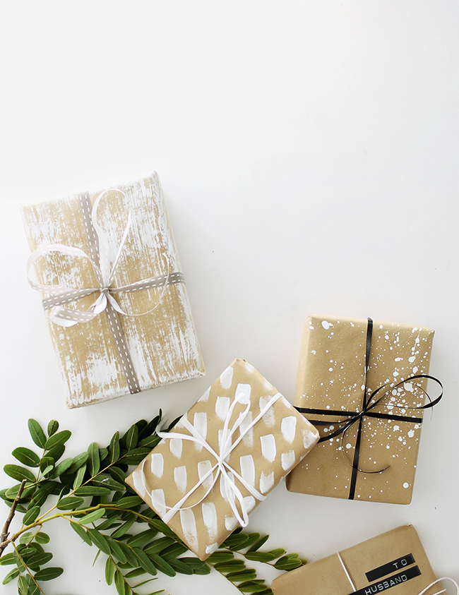 diy gift wrap ideas | almost makes perfect