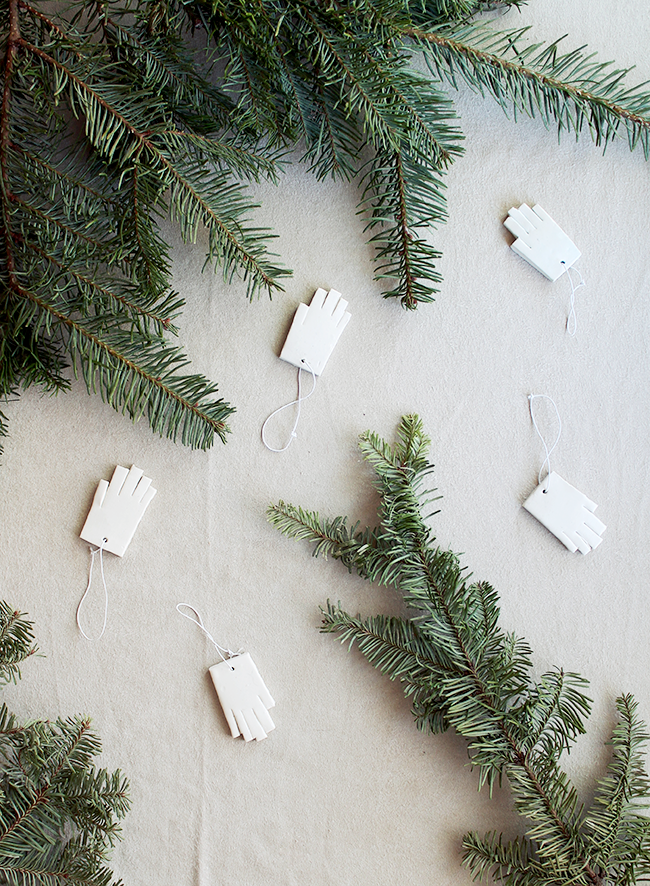 diy mini hand ornaments | almost makes perfect