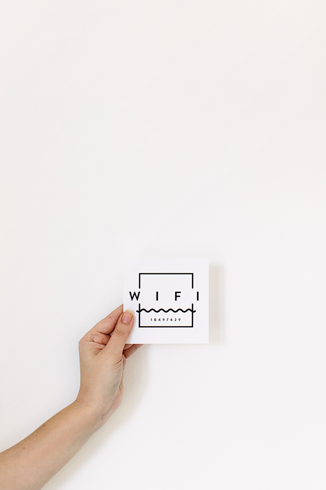 printable wifi card | almost makes perfect