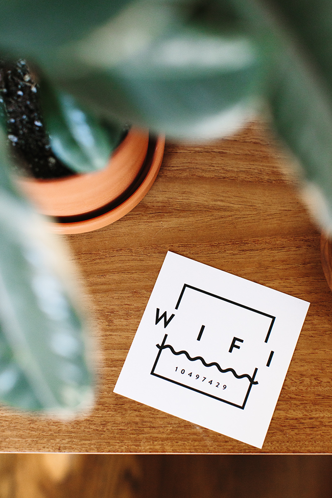 printable wifi guest card | almost makes perfect copy