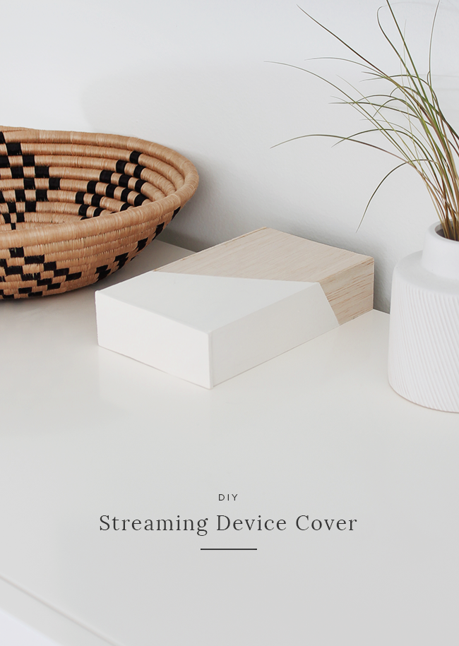 DIY streaming device cover | almost makes perfect