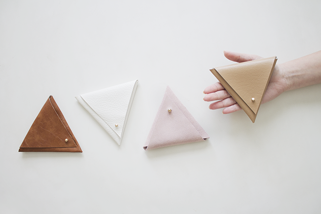 DIY triangle pouches | almost makes perfect