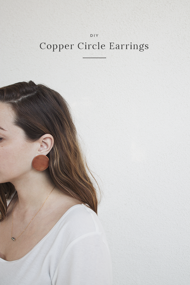 Diy on sale copper earrings