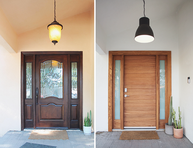 front door before and after | almost makes perfect