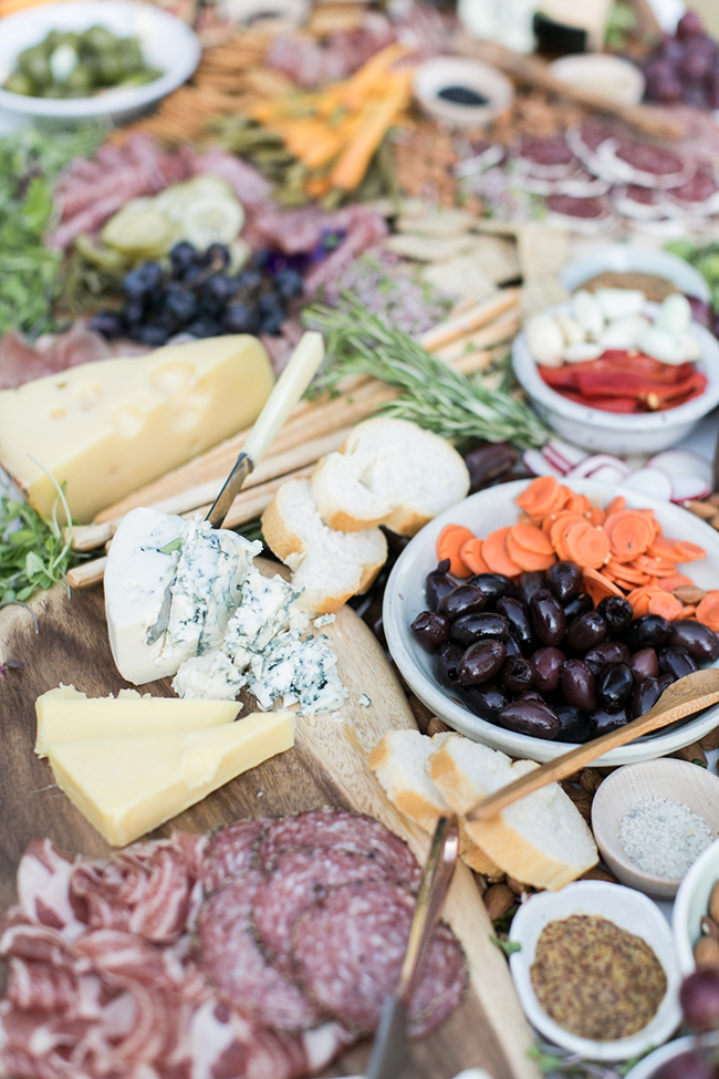 how to setup an epic charcuterie table - almost makes perfect