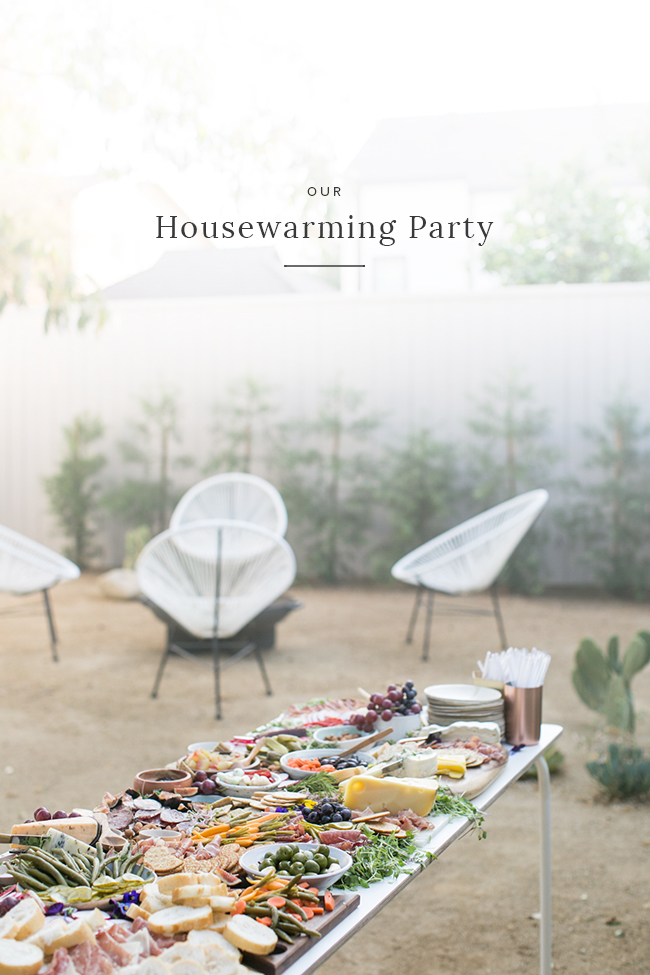 our housewarming party – almost makes perfect