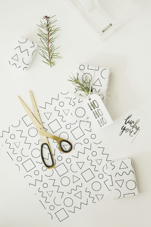 Present Wrapping Pattern printable pattern gift wrap – almost makes perfect