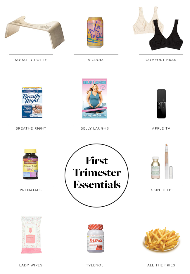 first trimester essentials | almost makes perfect