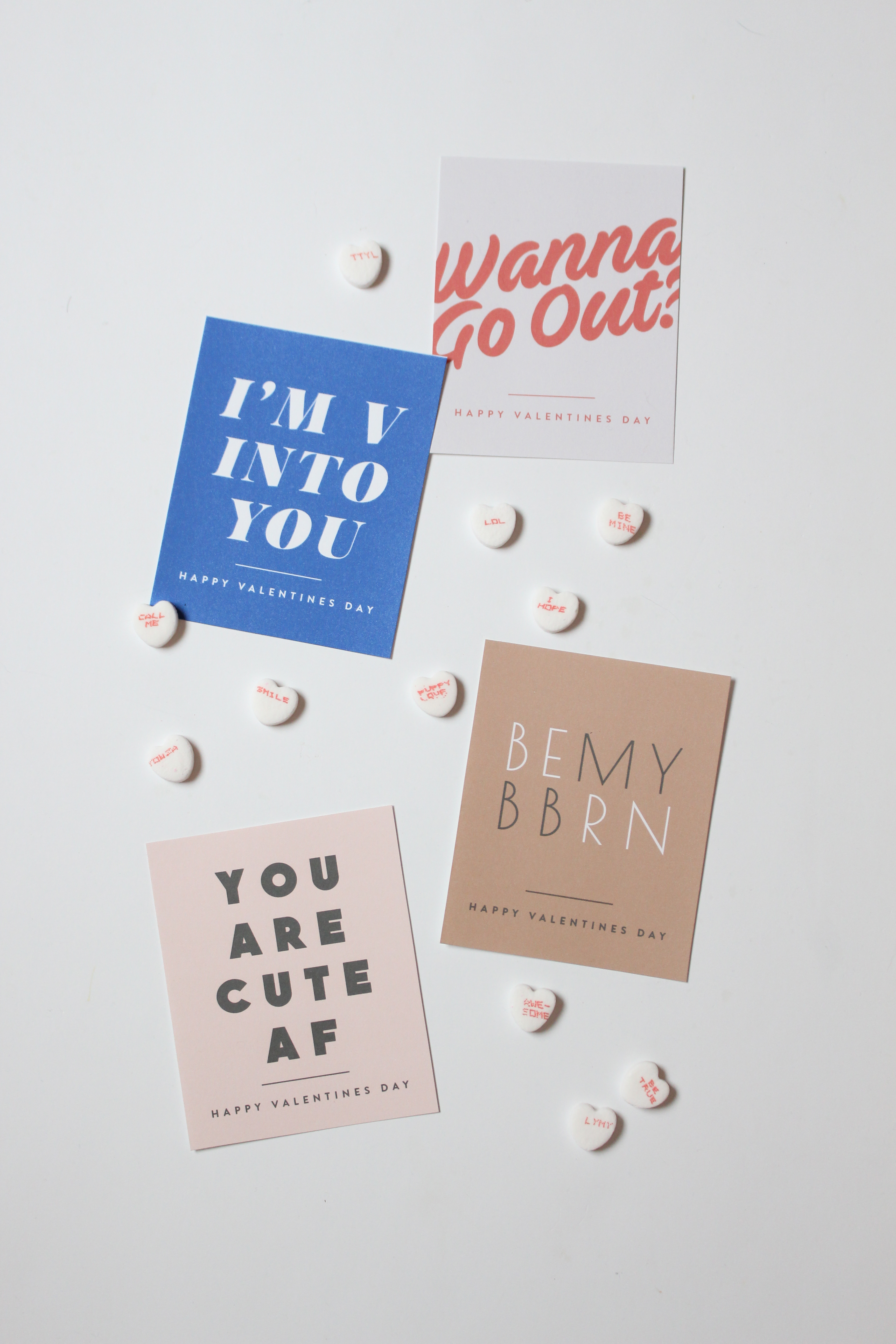 printable texty valentines | almost makes perfect