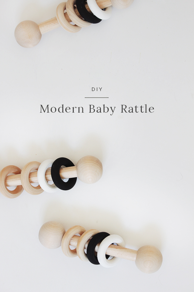How to Make a Wooden Baby Rattle  Wooden baby rattle, Wooden baby
