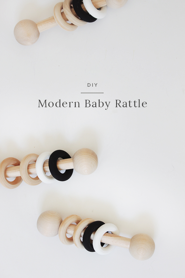 diy wooden rattle