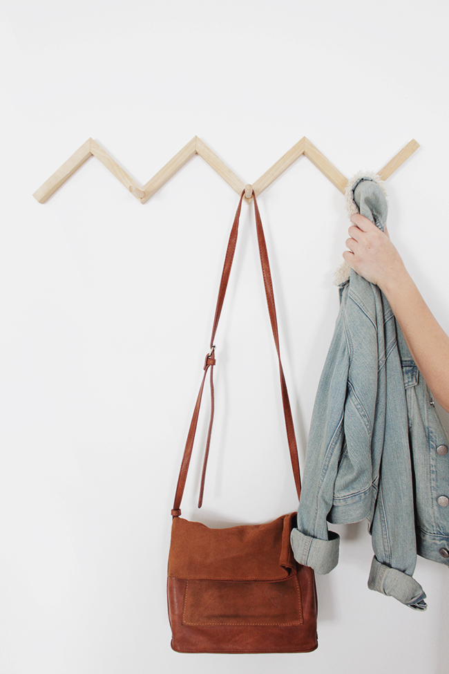 Coat Hanger with Suede