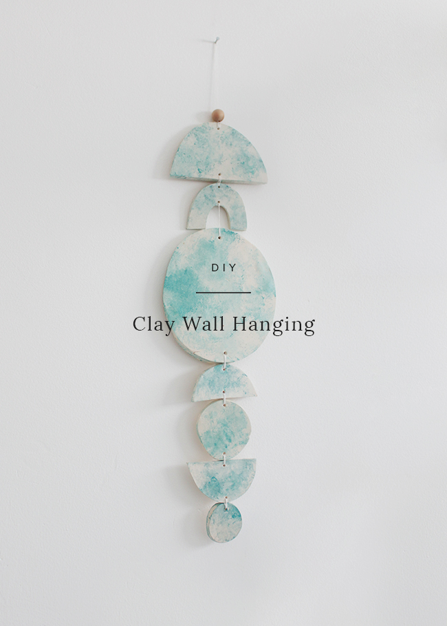 DIY clay wall hanging – almost makes perfect