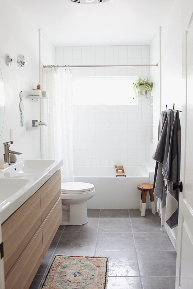 our guest  bathroom  the reveal almost makes perfect