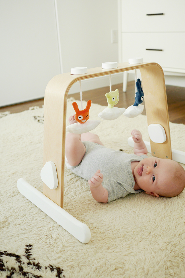 Diy baby hot sale activity gym