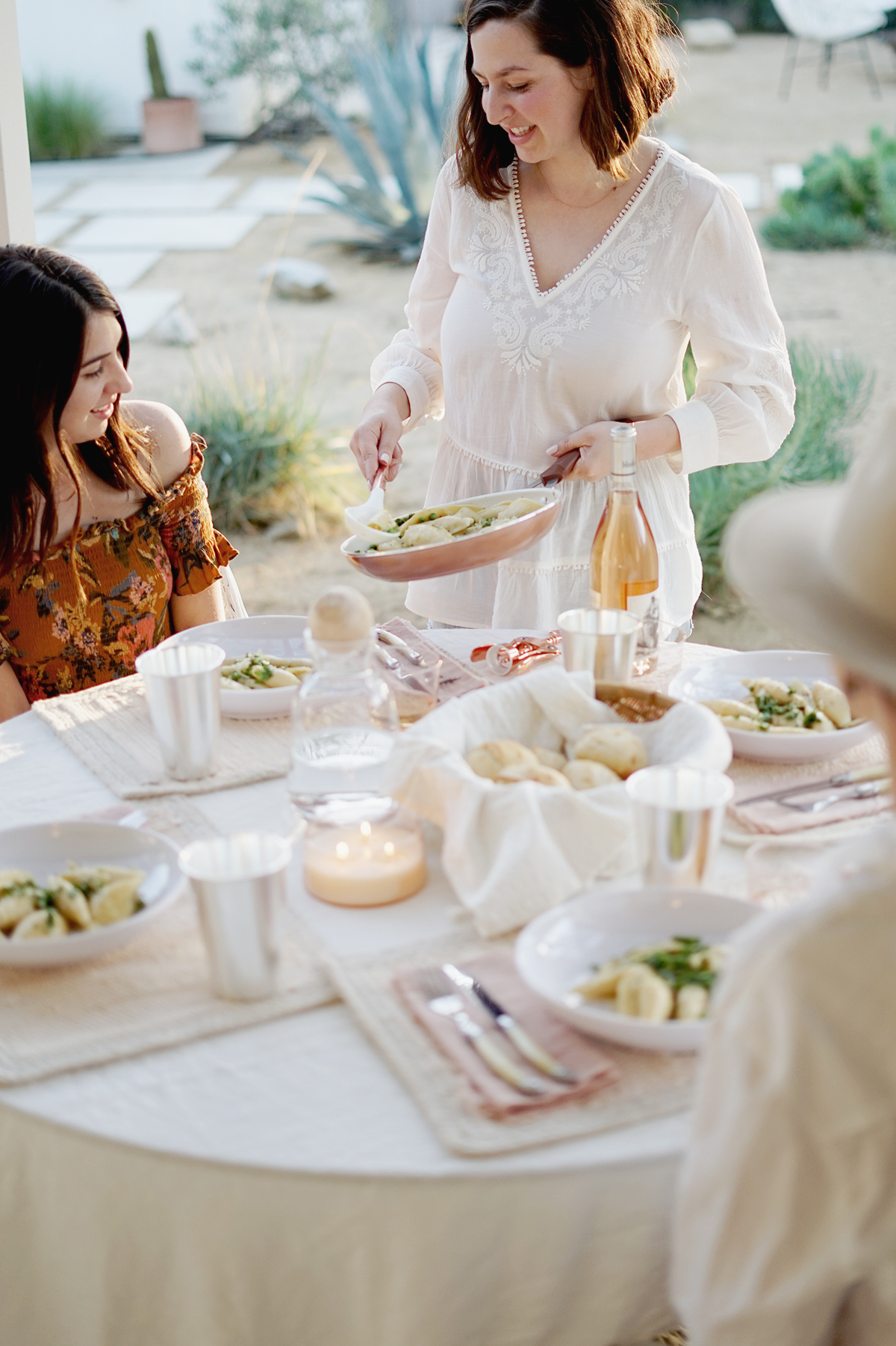 Let us help you curate the perfect patio dinner party setting! How