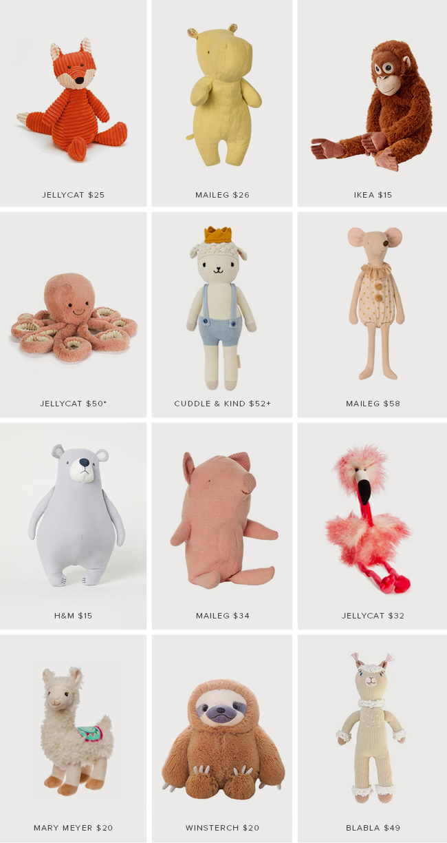 cute stuffed animal roundup – almost makes perfect