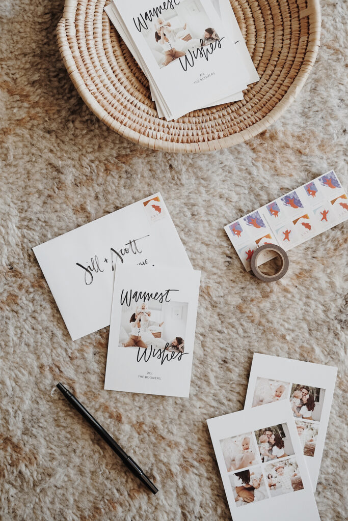 how to make your own handwritten holiday card – almost makes perfect