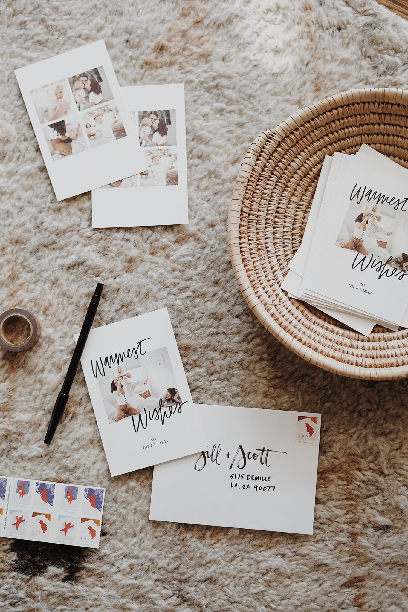 how to make your own handwritten holiday card – almost makes perfect