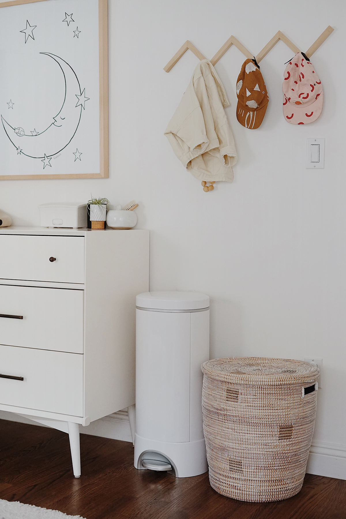 the nursery closet – almost makes perfect