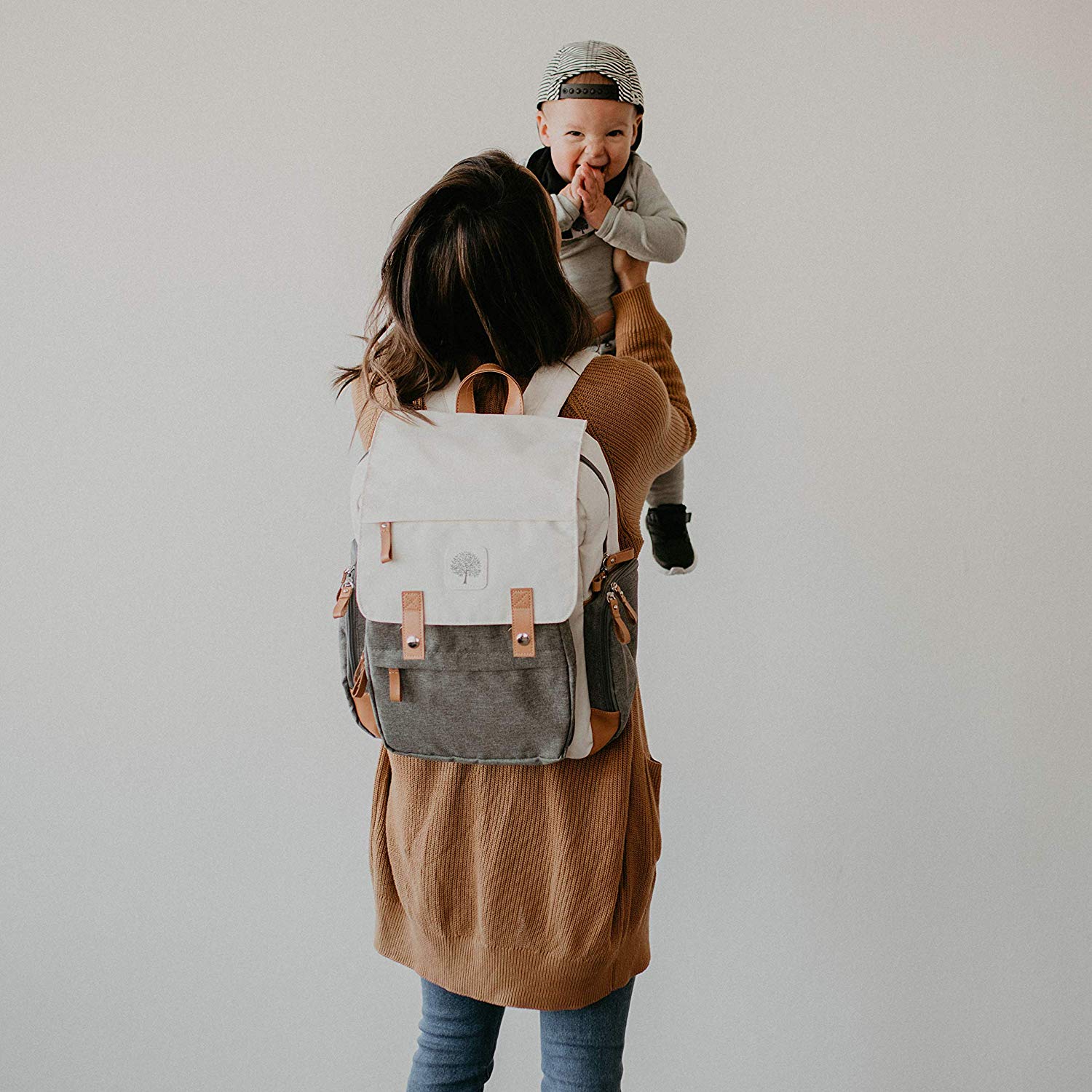 Trendy Dukaan Diaper Bag/Mother Backpack for Travel (Red)