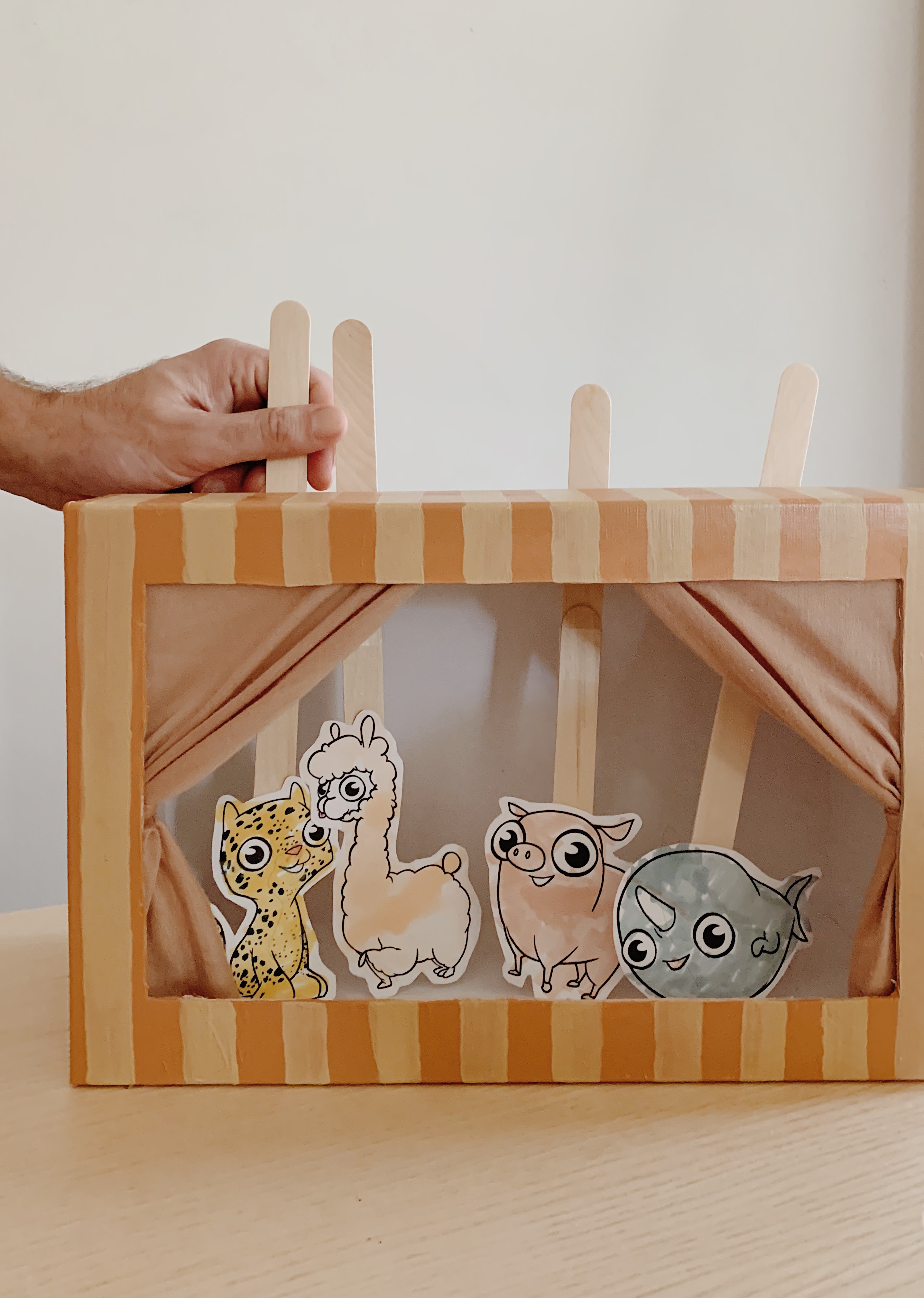 How to make a puppet theatre