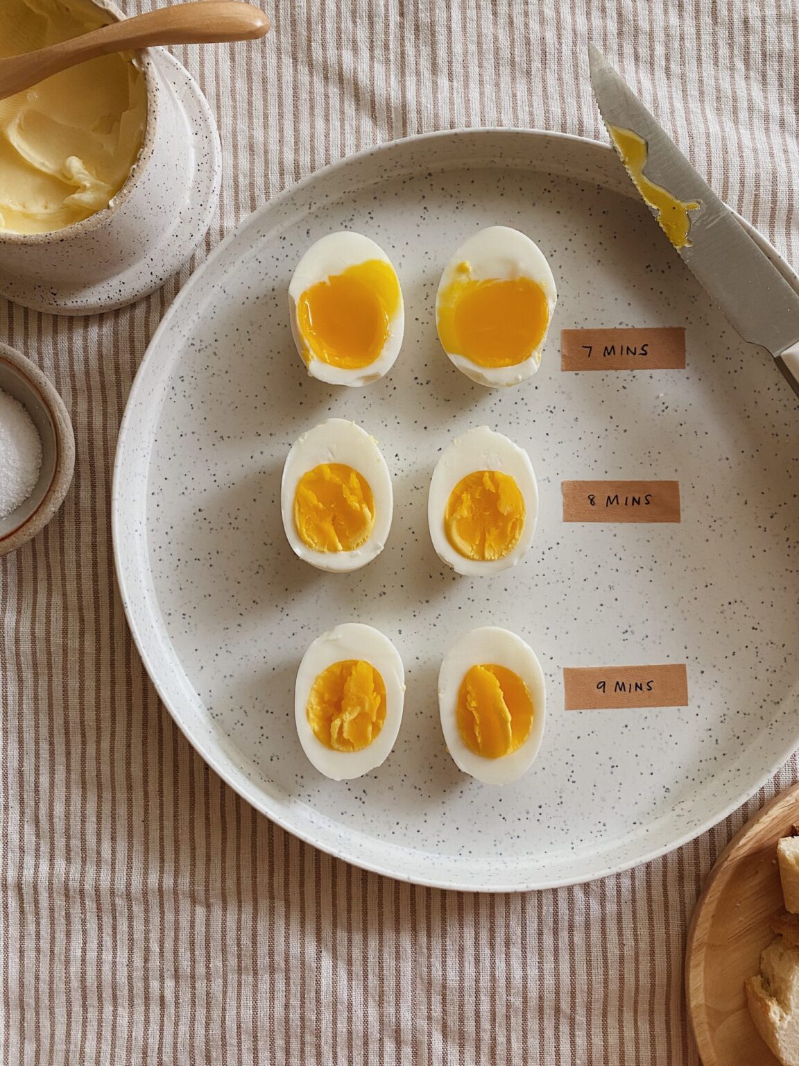 how to make soft boiled eggs in an air fryer! almost makes perfect