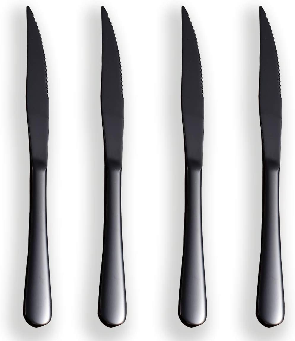 Steak Knives, Matte Black