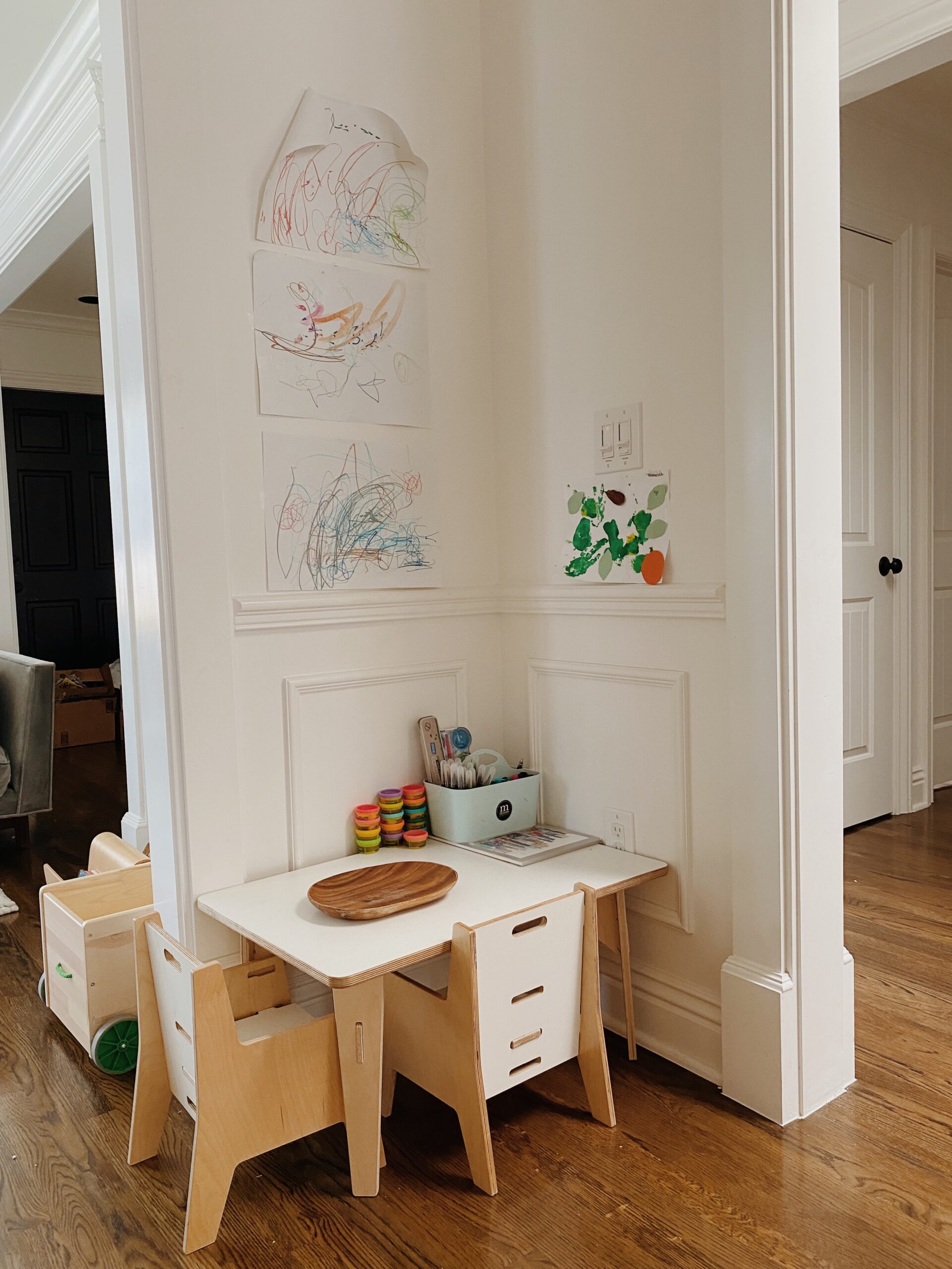 A Minimalist Montessori Home Tour: The Dining Room - Every Star Is Different