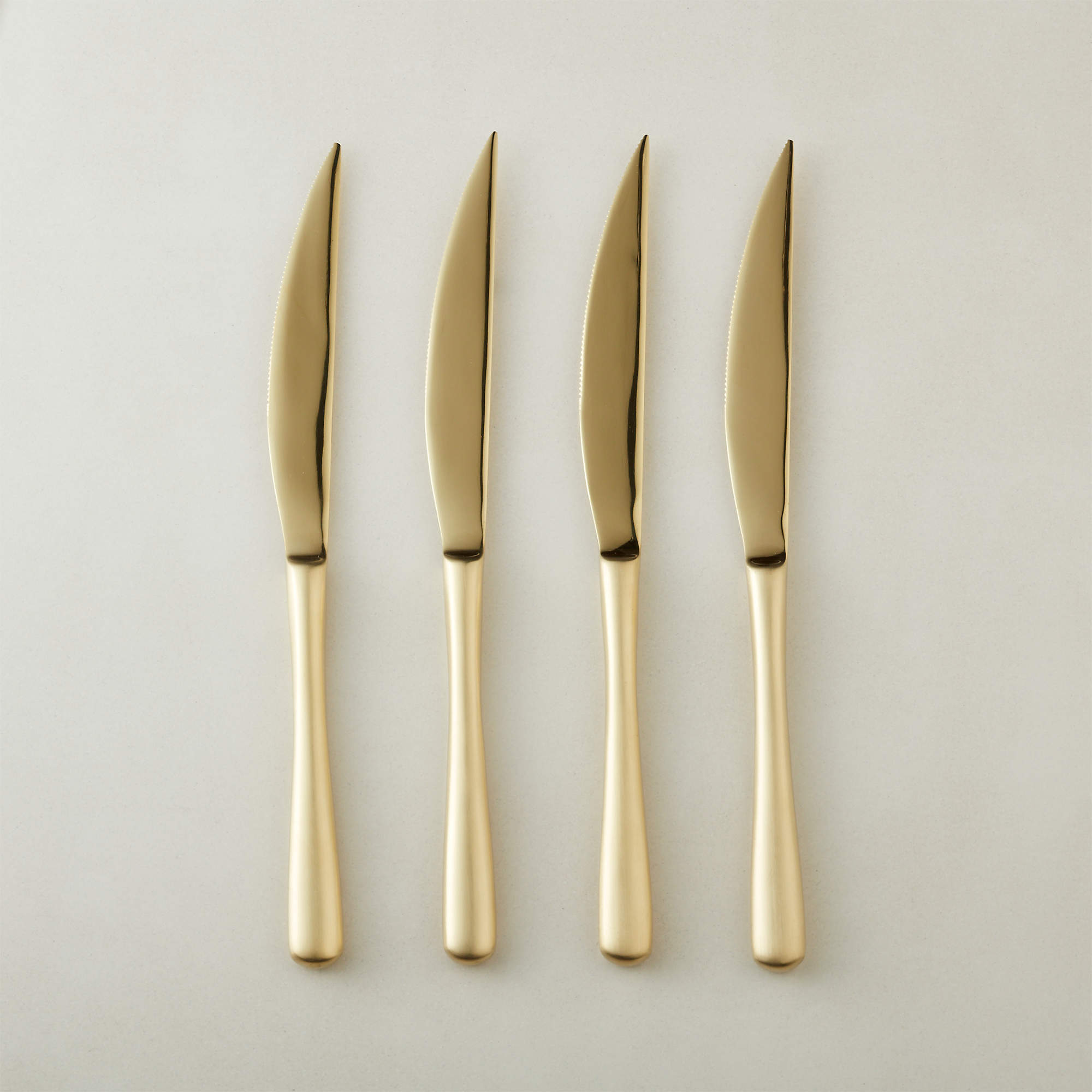 Cangshan Everest White 4-Piece Steak Knife Set + Reviews, Crate & Barrel  Canada in 2023