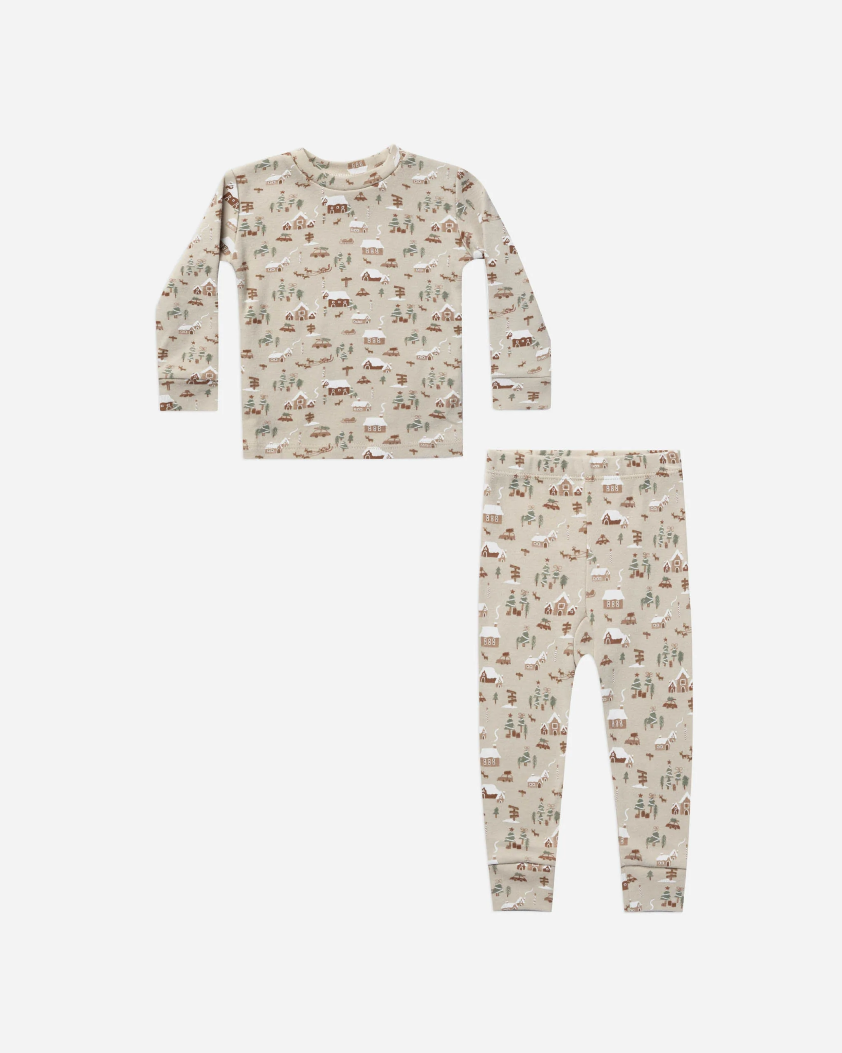 neutral holiday pajamas for kids – almost makes perfect