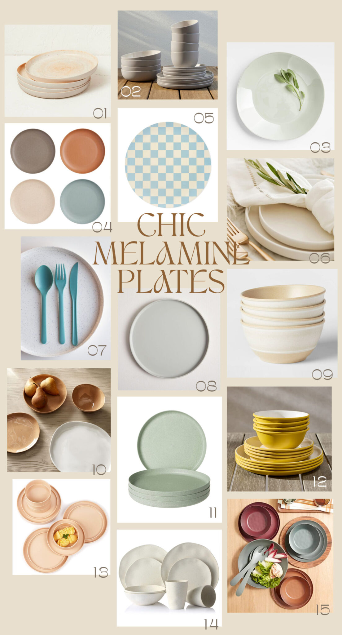 pretty everything melamine dishware almost makes perfect