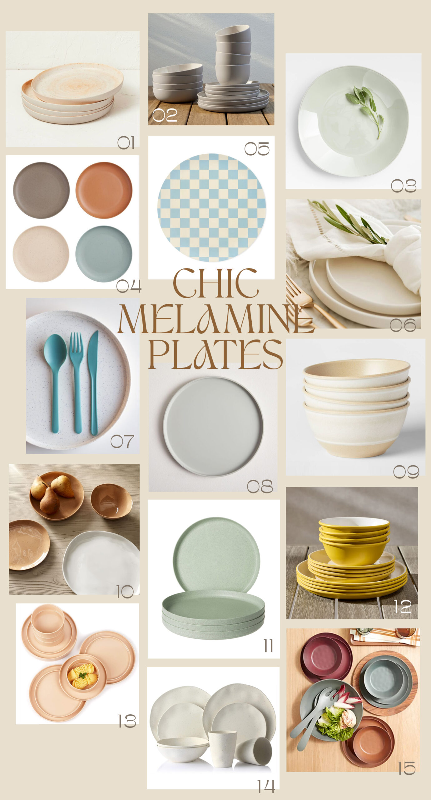 Outdoor hotsell melamine plates