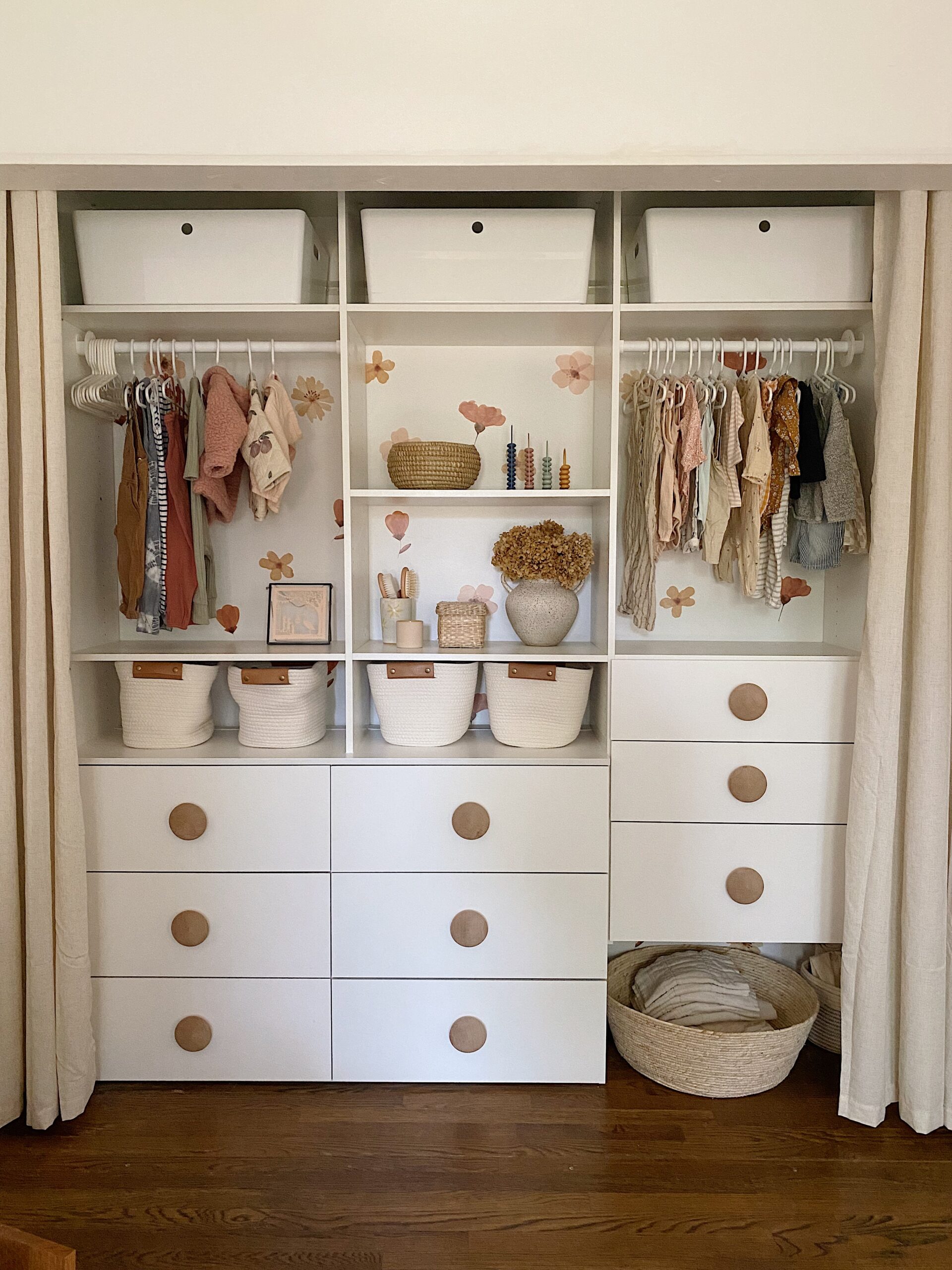 Our Cedar Closet (AKA: The Nursery Closet Makeover) - Love