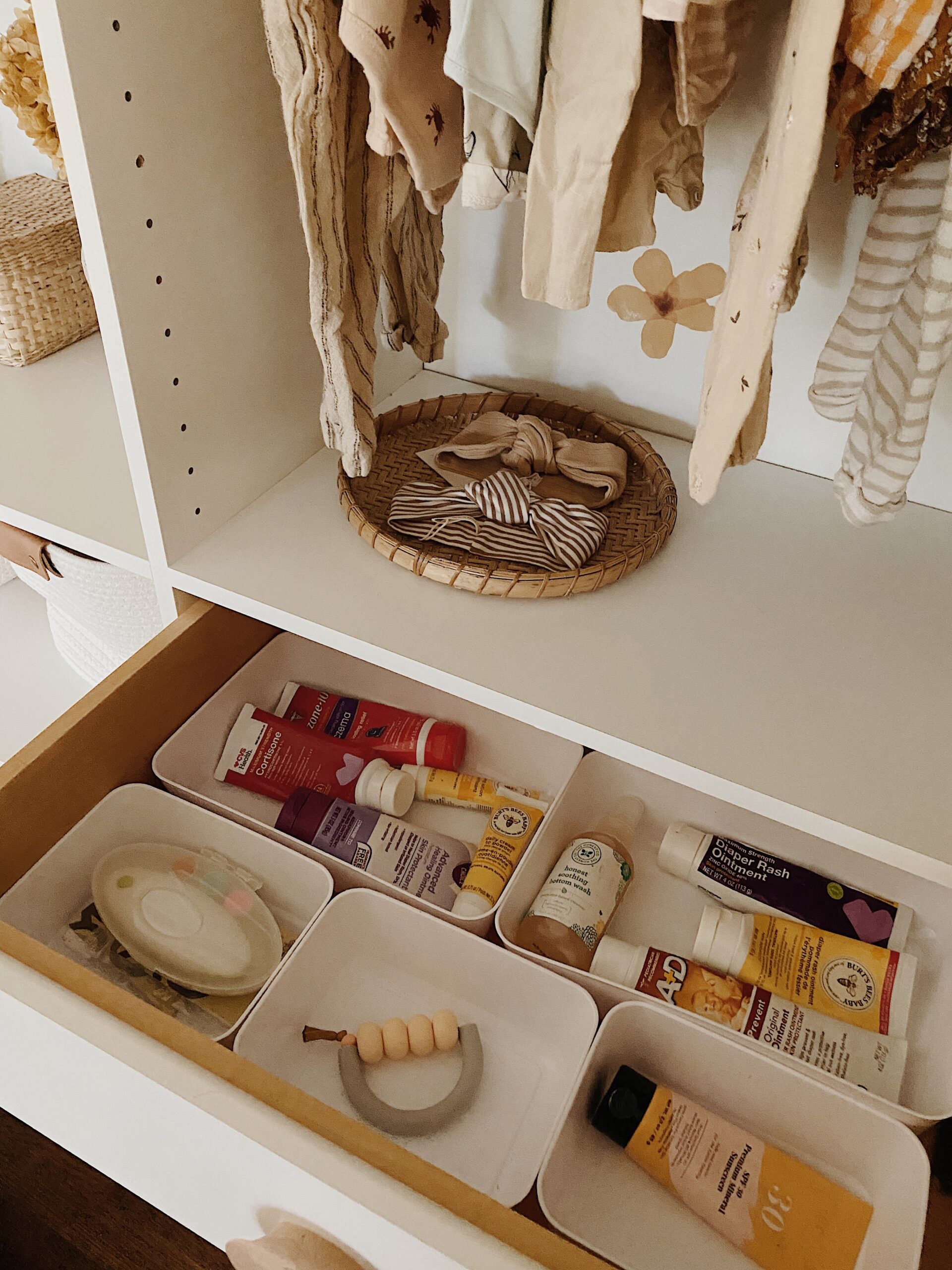 I turned a closet into a pretend bakery for my grandchildren.