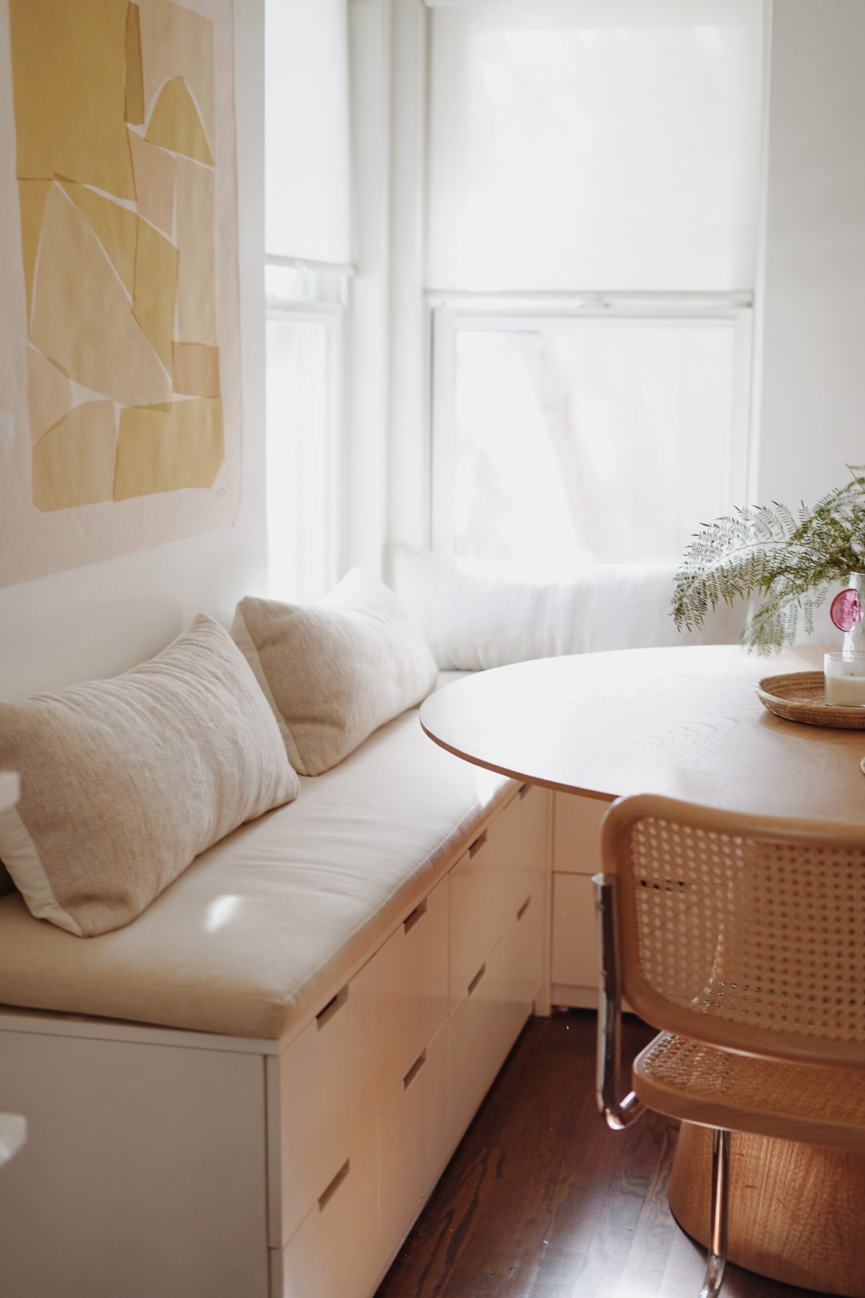 Custom Breakfast Nook Cushions