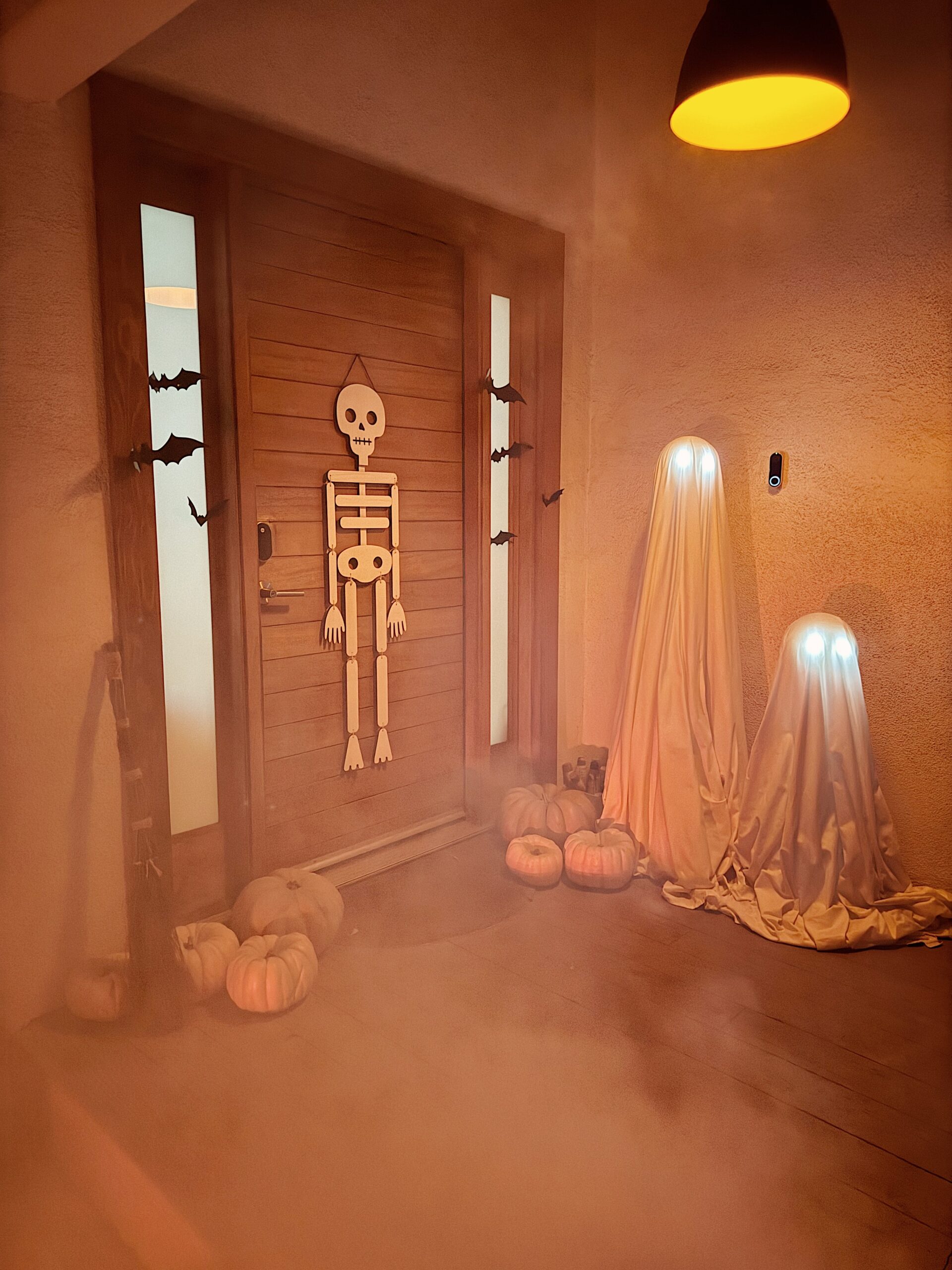 our spooky porch – almost makes perfect