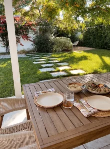 beautiful non-breakable outdoor dishware