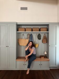 how we added a entryway built-in with ikea cabinets