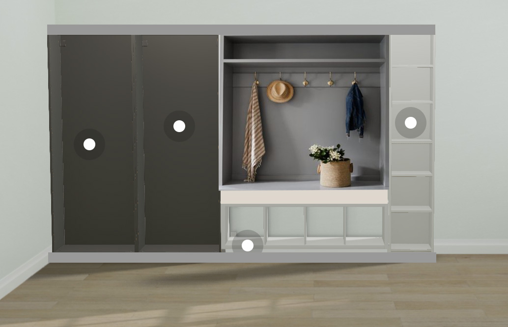 how we added a entryway built-in with ikea cabinets – almost makes perfect