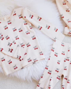 cute valentine’s day pajamas for baby and kids